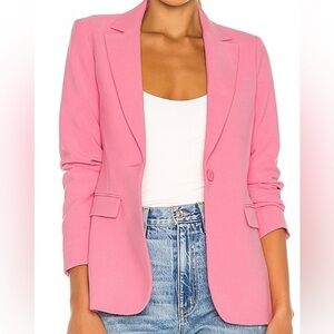 Alice and Olivia Bubble Gum Pink Blazer 6